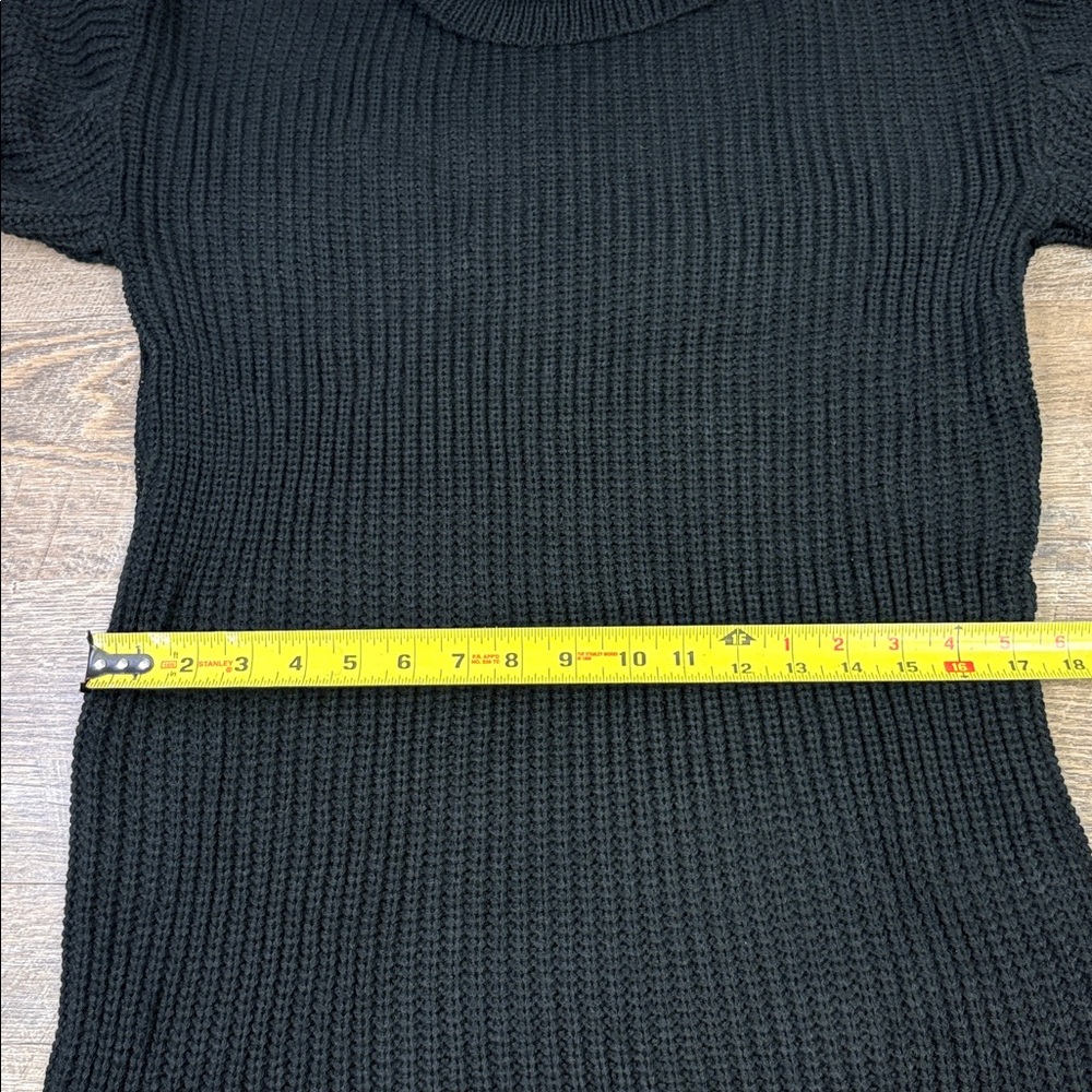Rosedress Black Turtleneck Sweater Tunic / Dress | Size M — image 6 of 8